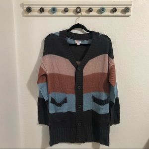 NWOT Striped Lularoe Lucille Cardigan Sweater